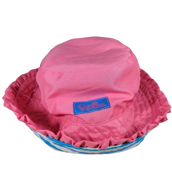 UVSKINZ Reversible BUCKET HAT Size 4T UVP 50+ Pink Blue - Picture 3 of 9